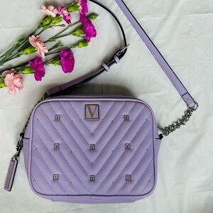 Lilac Victoria's Secret Crossbody Bag